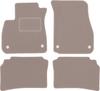 Beige Velour Floor Mats For: Opel Insignia B Liftback, Sedan, Station Wagon, Sports Tourer (2017-)