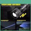 Powerful Xhp50 Led Flashlight With Usb Rechargeable Feature Ideal For Outdoor Camping And Emergency Situations