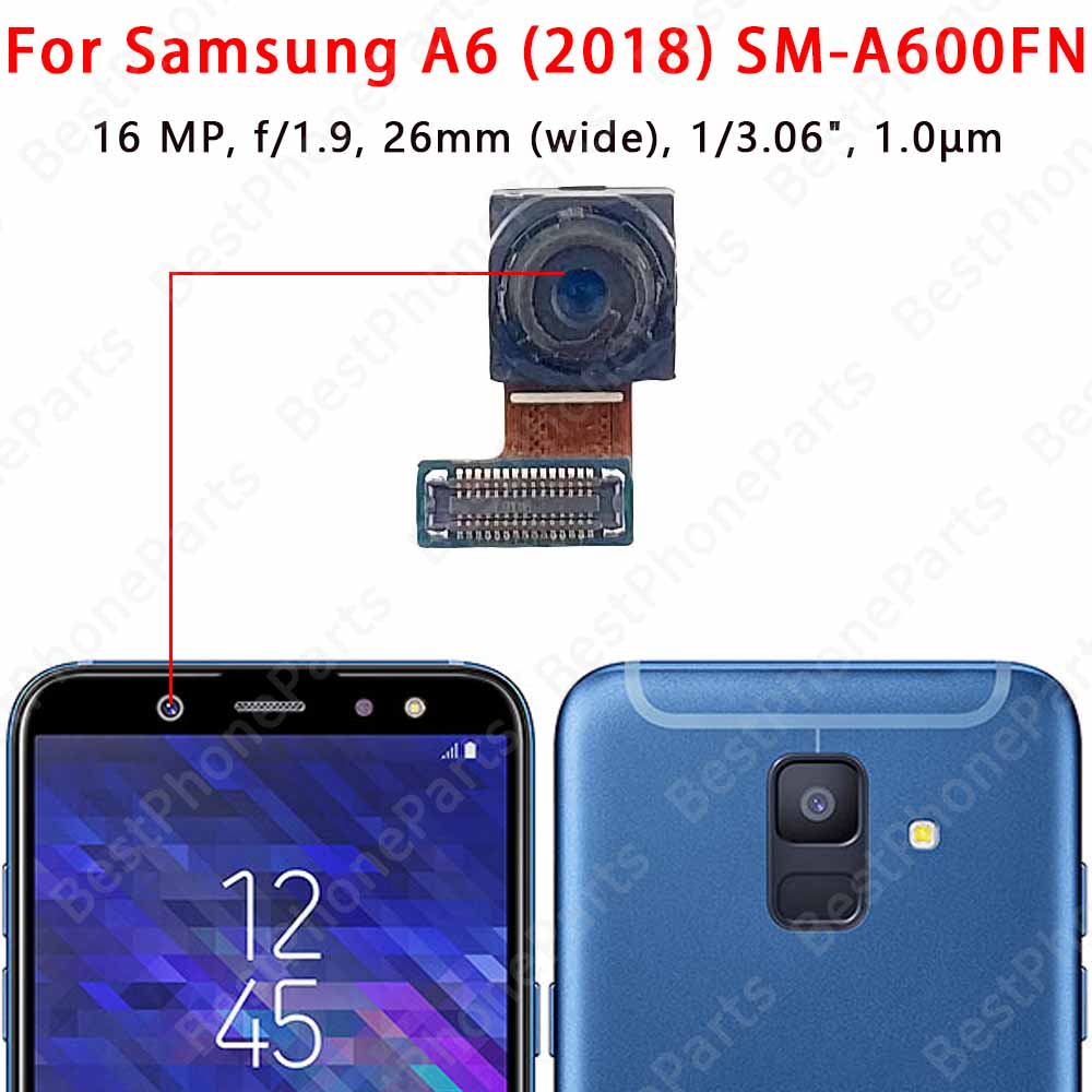 

Selfie Camera For Samsung Galaxy A10 A10E A10S A11 A12 A13 5G A135 A136 A137 Frontal Front Camera Module Facing Spare Parts A6 A600