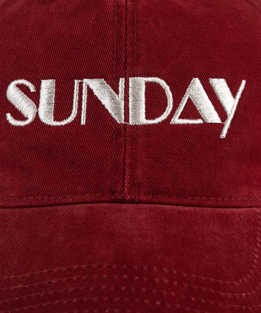 Wig Sunday Cation Ball Cap - Red Wine
