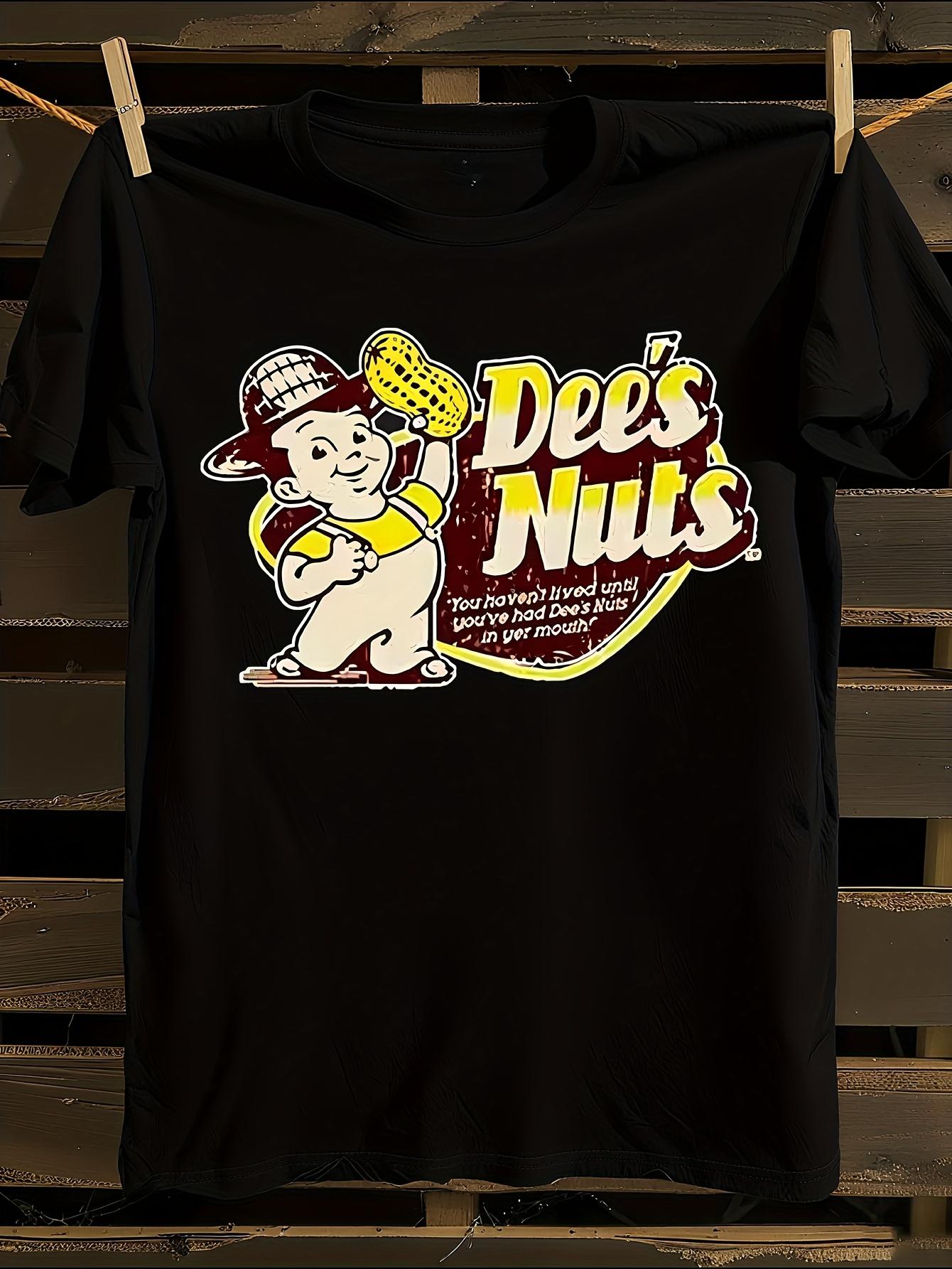 Retro Dees Nuts Graphic Tshirt XXL