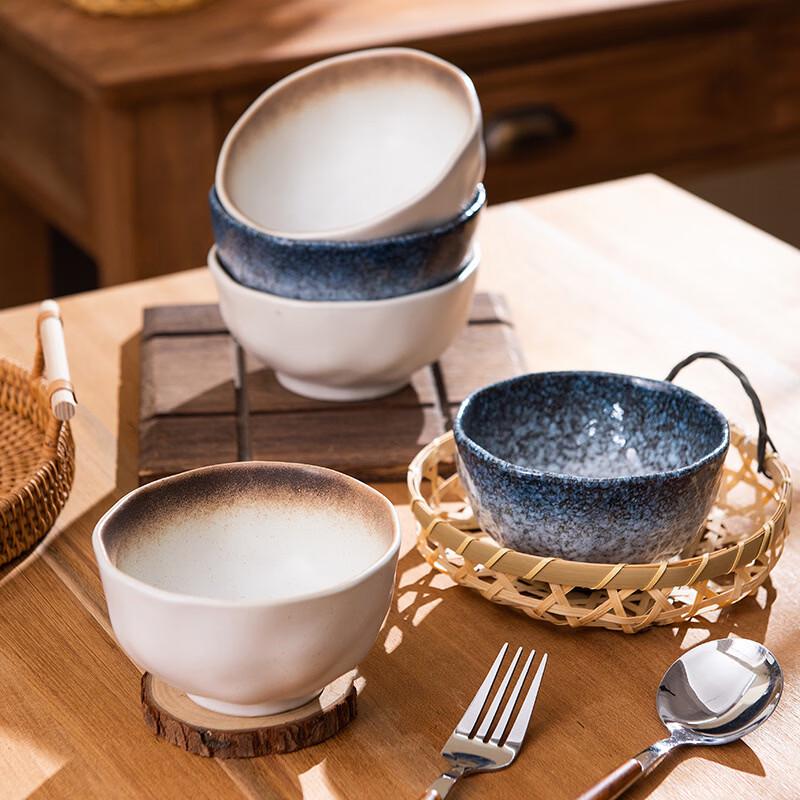 Ru Han Japanese Style Ceramic Rice Bowl