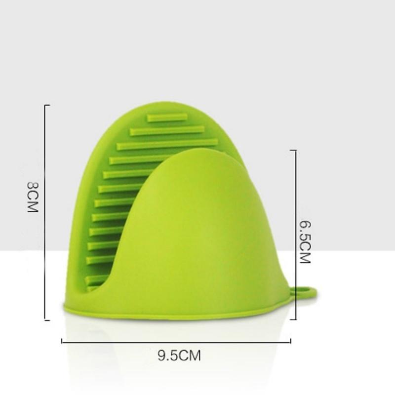 High Quality  Kitchen Baking Silica Gel Heat Insulation Clip Anti Scalding Non Slip Gloves Household Bowl Oven Microwave Oven