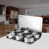 Yingbai Stainless Steel 6-Compartment Seasoning Box Set