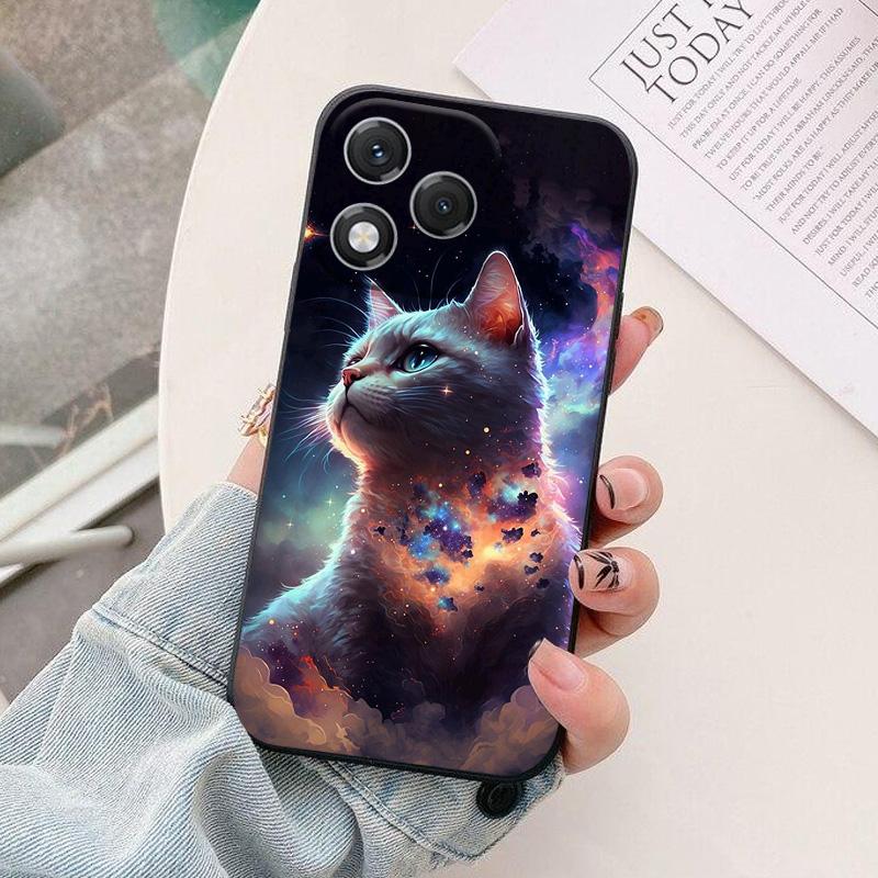 For Honor 400 Lite Case Black Silicon Soft TPU Phone Cases for Honor 400 Lite 5G Protective Back Shells Coque ABR-NX1 400 Lite