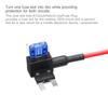 Appliances Blade Fuse Holder Add Circuit Mini ATM Car Add-A-Circuit Fuse Tap Fuse Holder Adapter