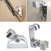 Adjustable Hand Shower Holder Suction Cup Holder Full Plating Shower Rail Head Holder Bracket Stable Bathroom Accessories