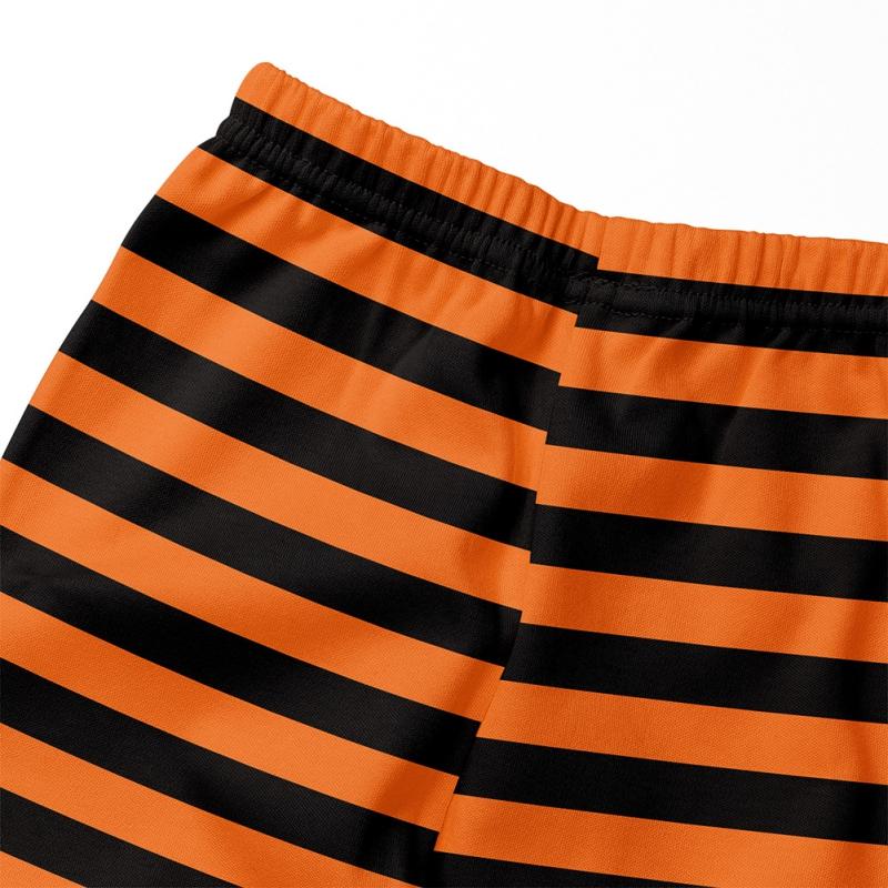 Girls' Leggings Thin Printed Sports Pants Halloween Themed Tights Children's Leggings