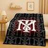 Classic Scarface Tony Gang Movie Flannel Blanket,Ultra Soft Plush Throw for Home Bedroom Bed Sofa Cover Office Picnic Kids Gift