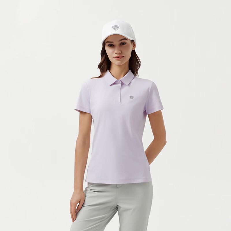 Tanboer Women's Cropped Stretchy Breathable Polo T-shirt TB6262226A
