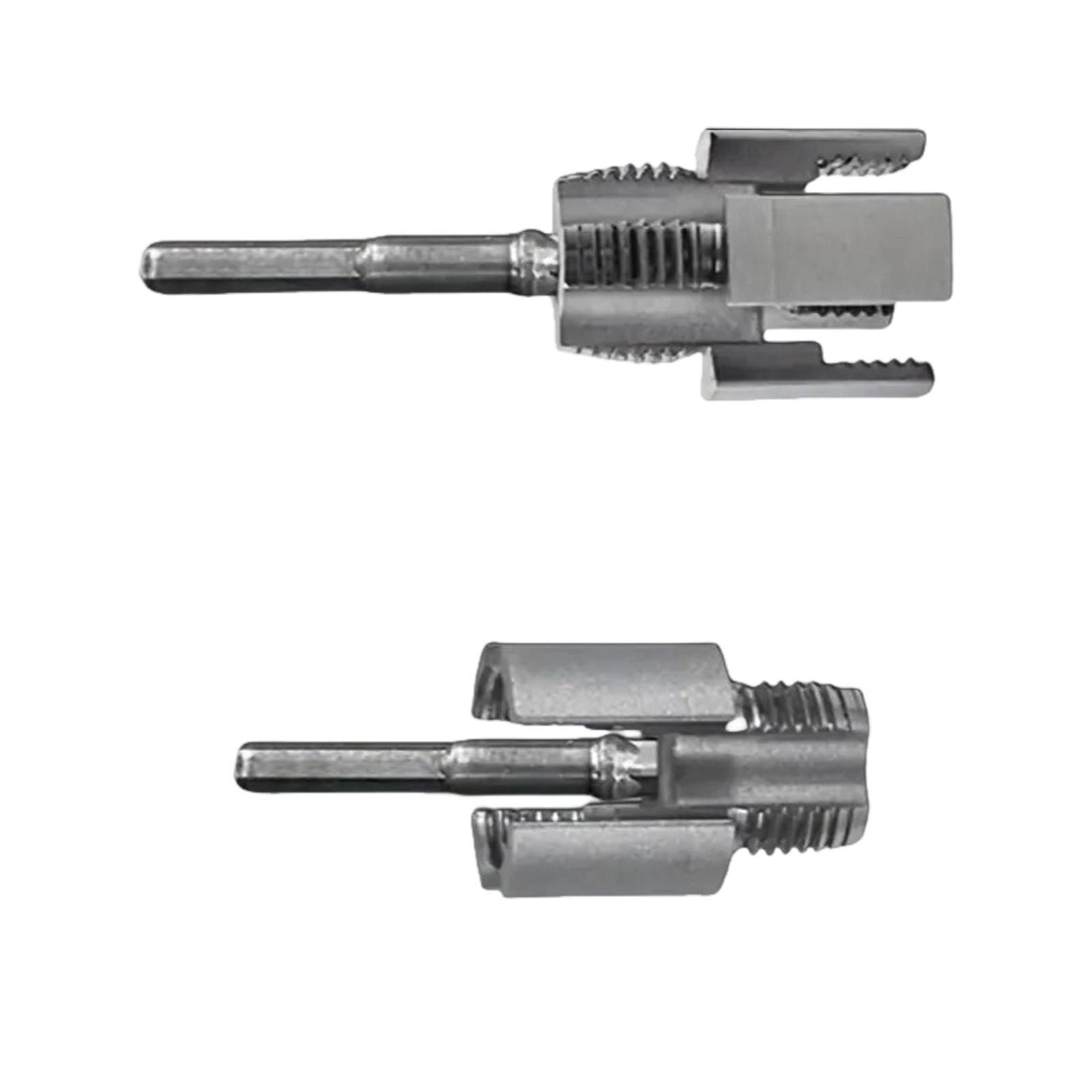 

Функціональний інструмент для нарізування різьби на трубах для пластикових труб ПВХ Сумісний з електродрилем Набір внутрішніх та зовнішніх плашок для нарізування різьби Домашній ремонт C