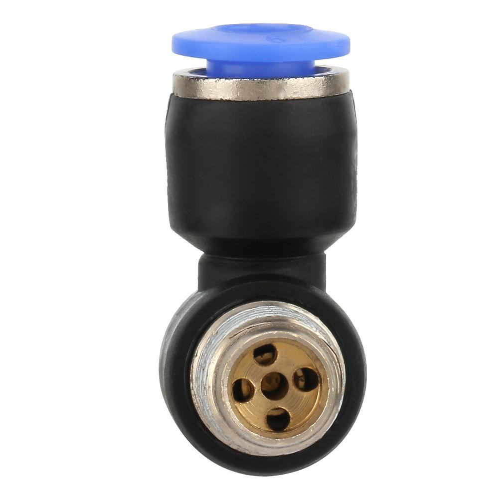 2pcs Tube Air Flow Speed Controller Pipe Pneumatic Fitting Regulator Valve SL6 01