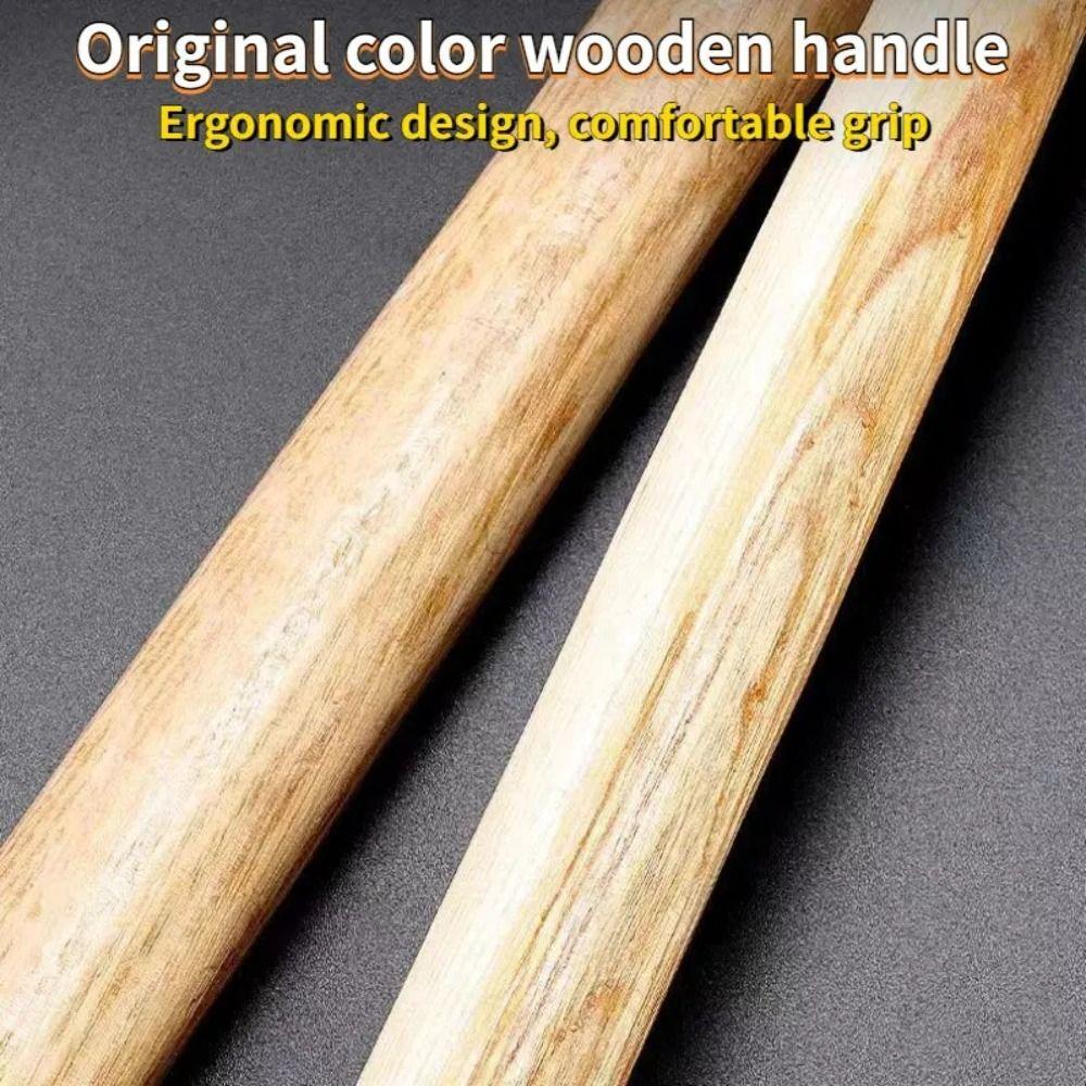 Rundkopf-Handhammer Holzgriff Kugelhammer Doppelkopfhammer Holzbearbeitung