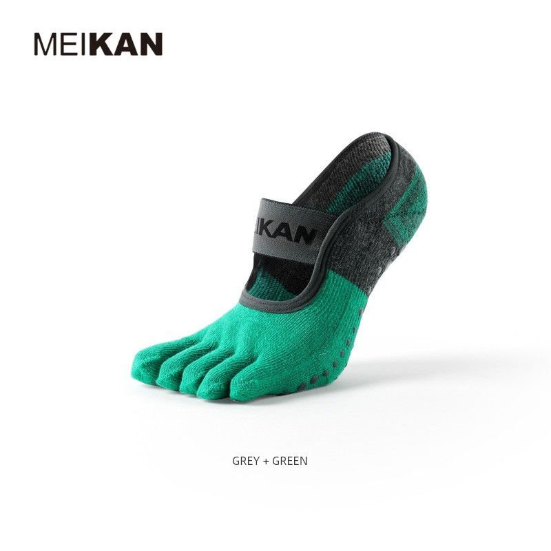 

Meikan Meikan Yoga Socks GREY/GREEN