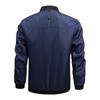 Men's Spring/Autumn Solid Color Lightweight Breathable Baseball Jacket