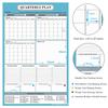 2026 Erasable Wall-Mounted Monthly Planner: Simple Modern Design, A01 Edition