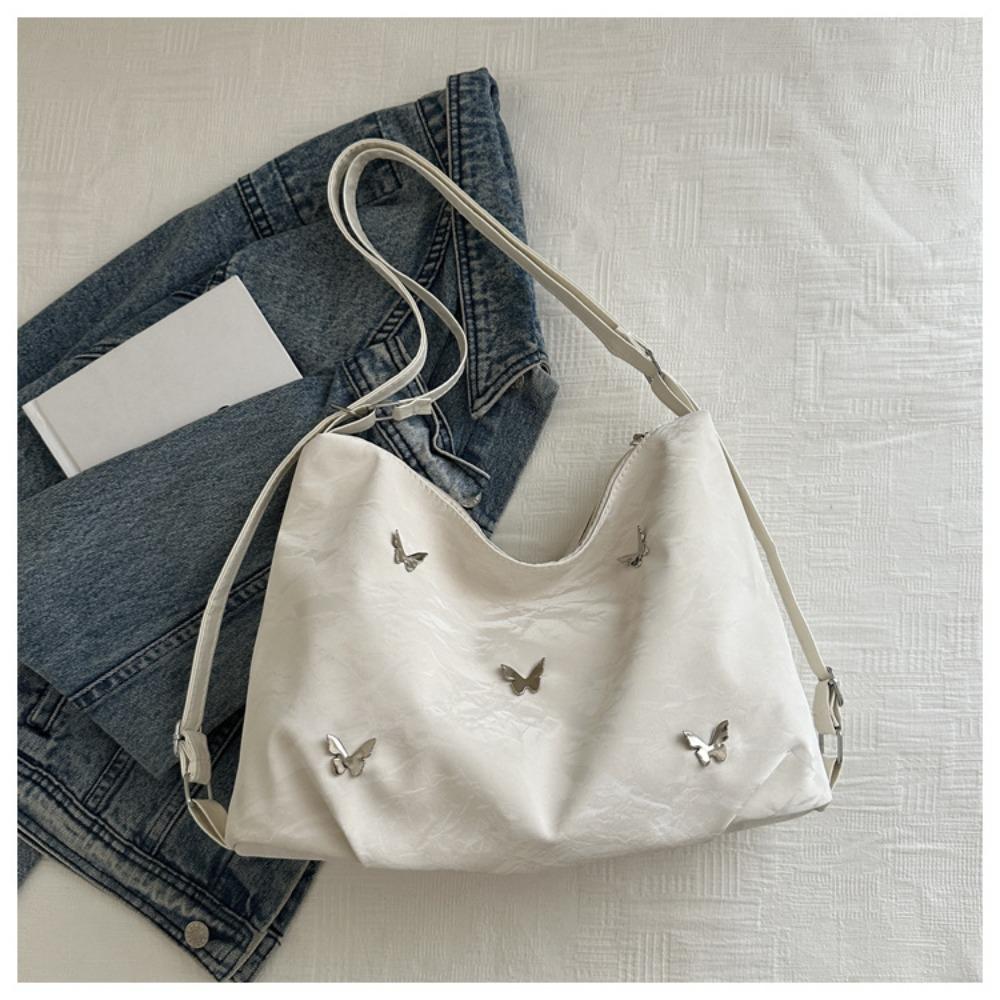 High value cloud bag fashionable new niche design commuter leisure beautiful double shoulder single shoulder crossbody backpack