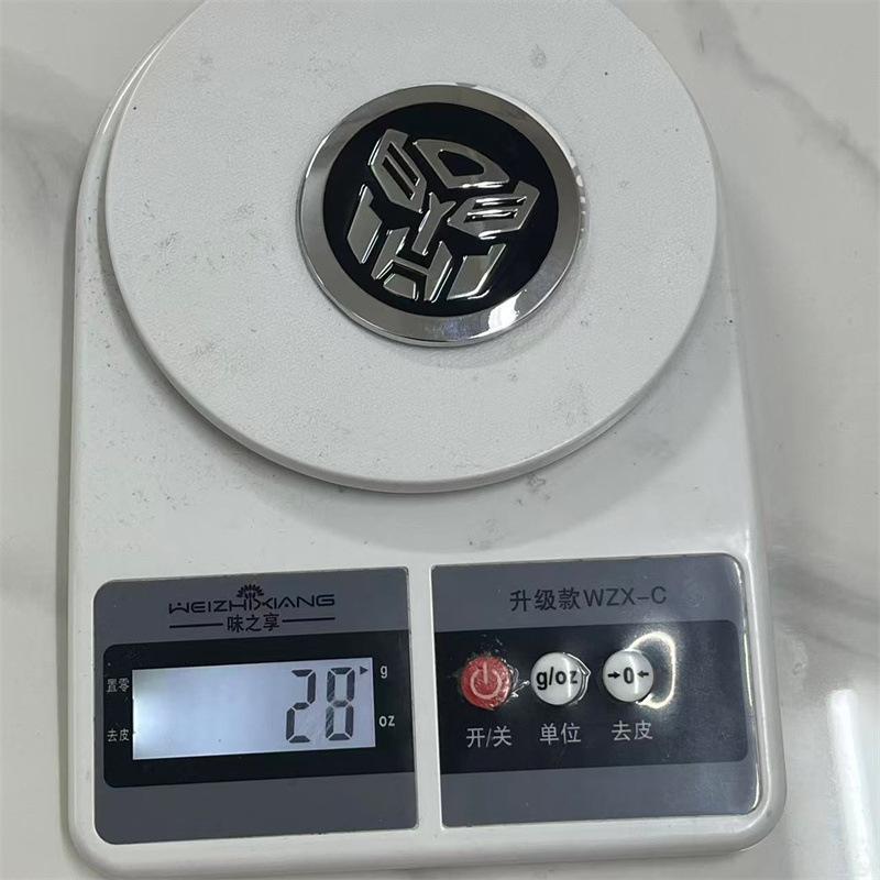 Transformers Movie Autobots Badge Decepticons Logo 3D Alloy Stickers Car Decorative Accessories Gift