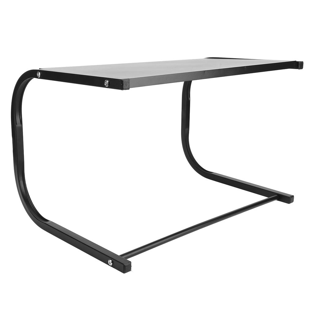 Microwave Oven Rack 2 Tier Countertop Toaster Stand Heavy Duty Metal Pantry Shelf Space Riser Organi