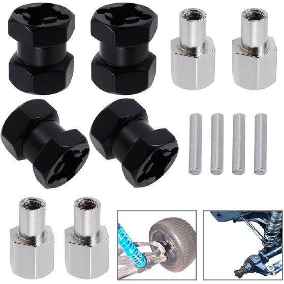 RC 12mm Hex Hub Extension 25mm Offset Wheel Spacers Longer Combiner Coupler for 1/10 Crawler Truck (25mm)