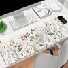 Blumen Großes Mauspad Erweitertes Schreibtischpad XXL Tastaturpad Mauspad dekorativ Schreib rutschfest Gummi Gamer Heimbüro Arbeitszimmer