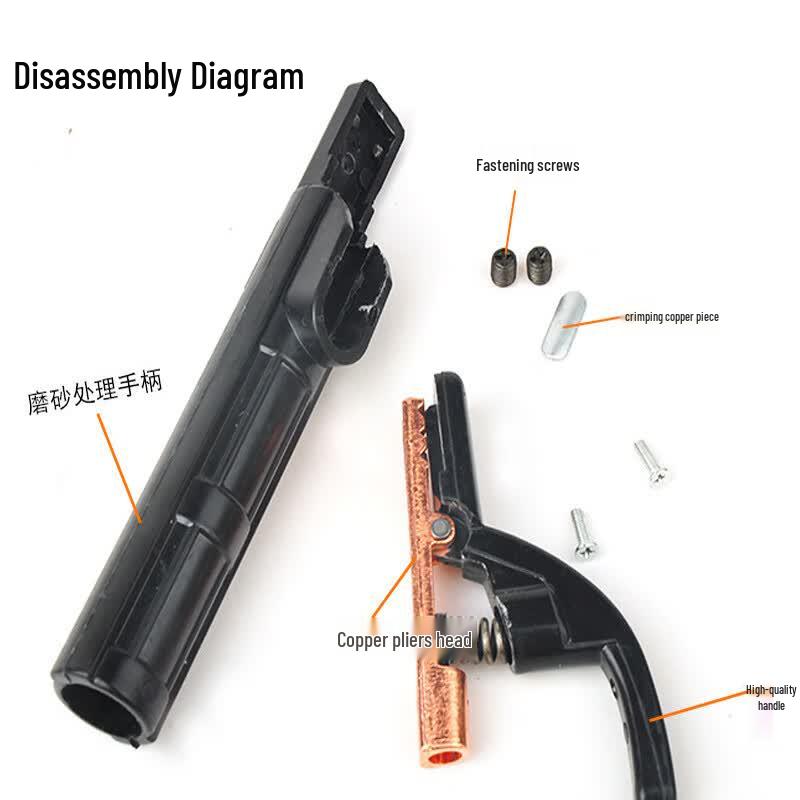 Lightweight Non-Scalding Electric Welding Clamp
