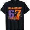 Haunted by 67 – Funny Six Seven Meme 6 7 Halloween Costume T-Shirt Unisex T-Shirt