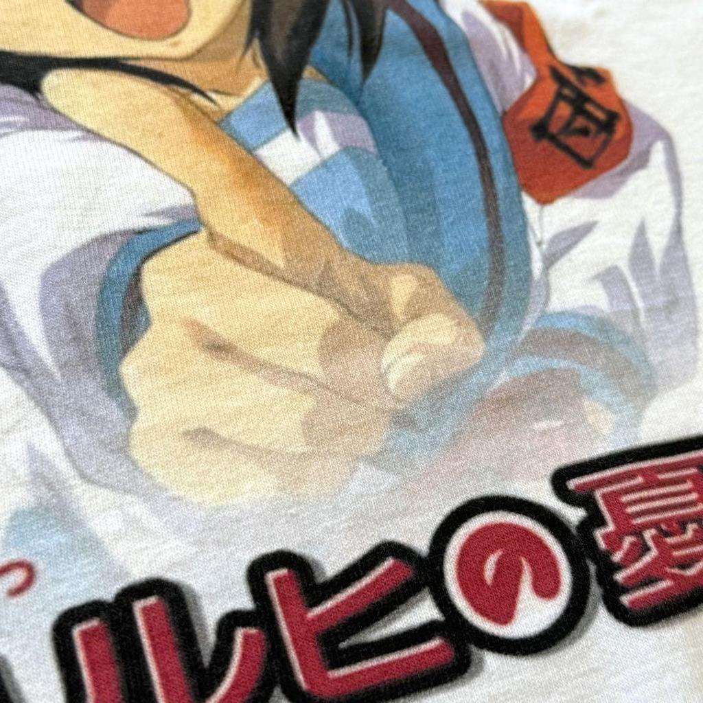 [USED] 00s The Melancholy of Haruhi Suzumiya T-shirt anime game