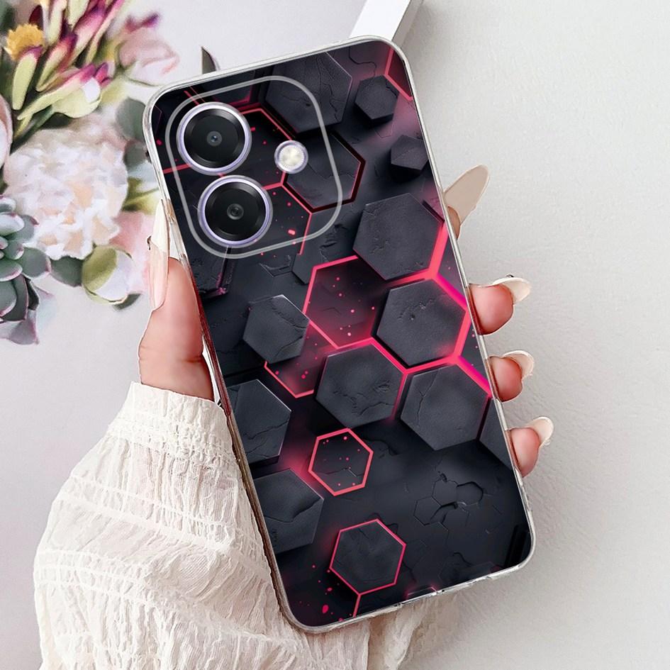 For Oppo A3x Case OPPO A3 Phone Cases CPH2681 CPH2641 CPH2669 A40 A40M Fundas Popular Butterfly Cover Soft Clear Silicone Bumper
