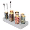 Silicone Lipstick Holder 24 Units Makeup Display Case for Makeup Brush Lipstck Jewlry Nali Oil