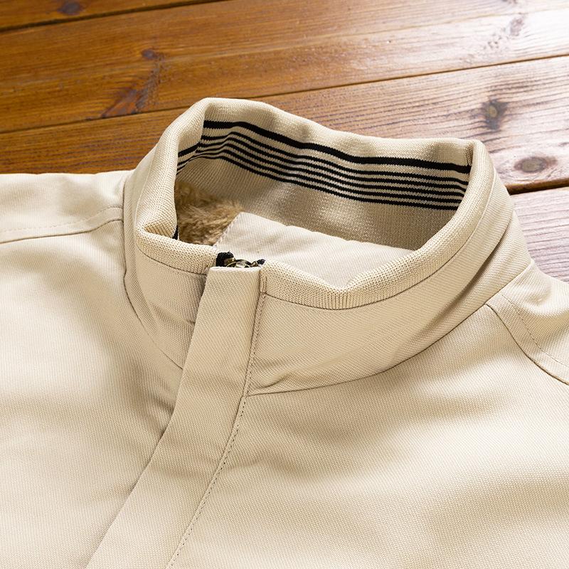 Winter Cotton Vietnamese Men's Jacket Casual Loose Men's Jacket Piled and Thickened
