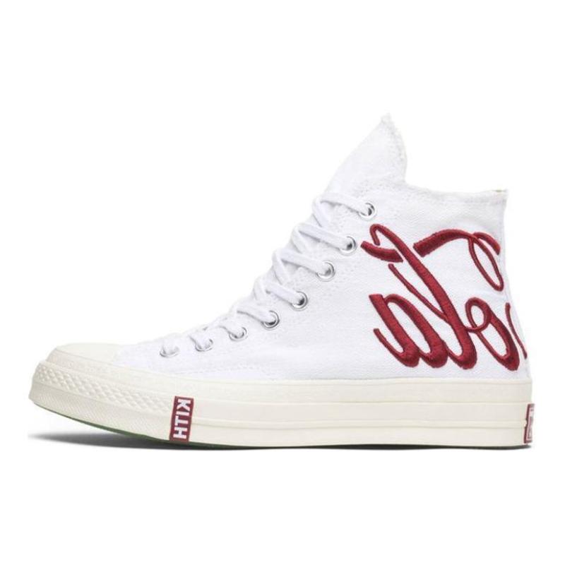 KITH X Coca-Cola/ Coca-Cola X Converse 1970s Non-slip Shock-absorbing High-top Skate Shoes Unisex Blue White Red