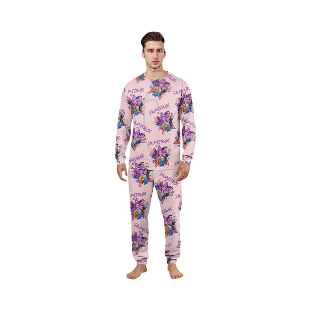 Prints Family Matching Long Sleeve Tops+Pants Set Family Matching Sets