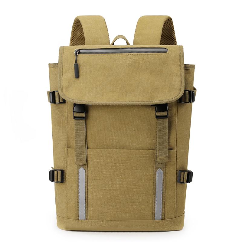Vintage Men's Backpack Canvas Backpack Student Outdoor Schoolbag
