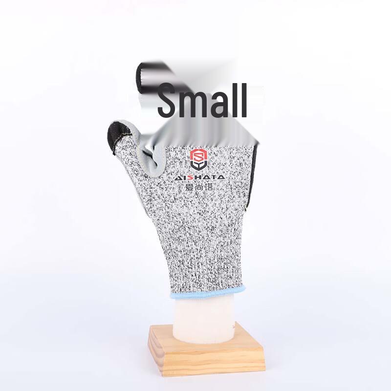 Li Shen Anti-Cut Leather Work Gloves One Size