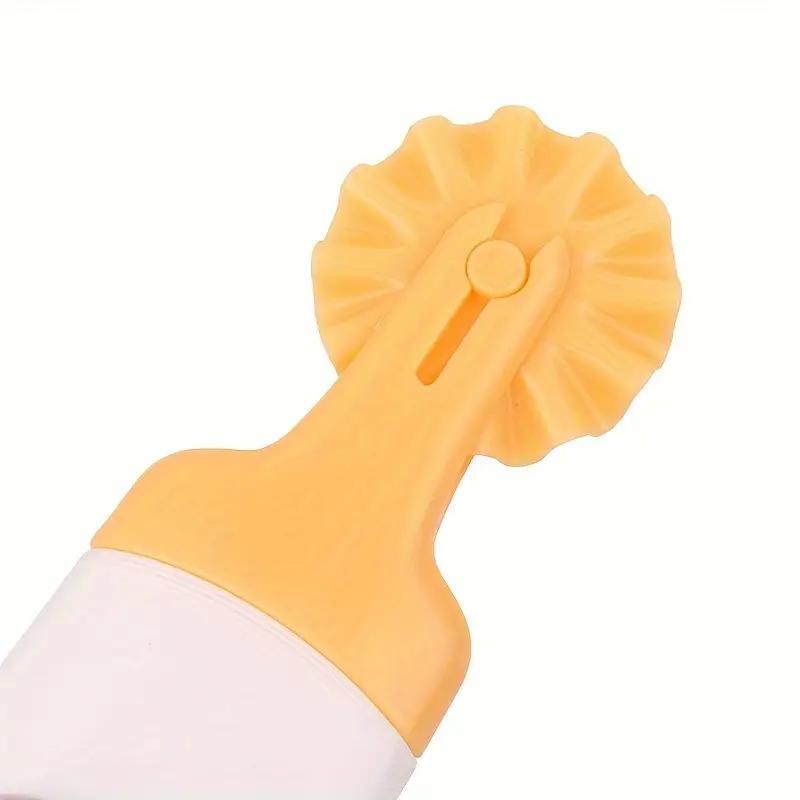 Tăietor de aluat multifuncțional patru în unu, cuțit rolă în formă de floare, copt, bucătărie, cuțit de modelaj, cuțit pentru pizza, cuțit pentru crustă de plăcintă