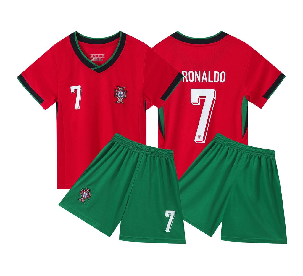 European Cup jersey Children's ball asterisk football jersey set Baby primary school football training class team jersey Kindergarten