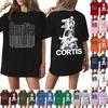 Women's Casual Fashion Round Neck Casual Letter Print Short Sleeve T-Shirt Top
