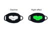 VRITRAZ Glow in the dark luminous Cotton Anti Dust, Pollution Face Mouth Mask for Man Woman OpenJaw ThugLife