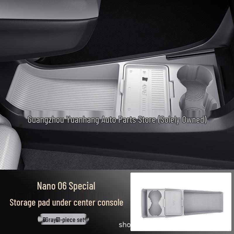 

Compatible with 25 Models: Nano 06 Center Console Organizer & Glasses Case for Car Accessories.