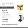Modern Minimalist Outdoor LED Garden Lamp - Waterproof Landscape Light for Streets, Villas, and Public Areas