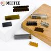 10/30Pcs Meetee Metal Clip Buckles Bag Strap End Stopper Clips Waistband Belt Lock Zipper Tail Buckle Sewing Accessories