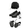 Cubrezapatos de Seguridad con Correa Ajustable, Punteras de Acero Antiaplastastamiento, Cubrezapatos Protectores Antideslizantes para Hombres y Mujeres