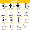 195PCS Complete Fairing Bolts Screw For Kawasaki ZX6R ZX7R ZX9R ZX10R ZX12R ZX14R Versys 650 Ninja 650R 1000 Z750 Z1000 ZZR600