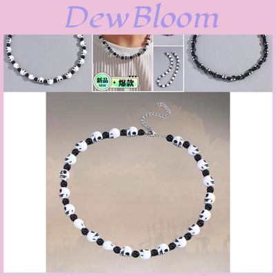 Fashionable Acrylic Geometric Skull Necklace For Men Wholesale Jewelry