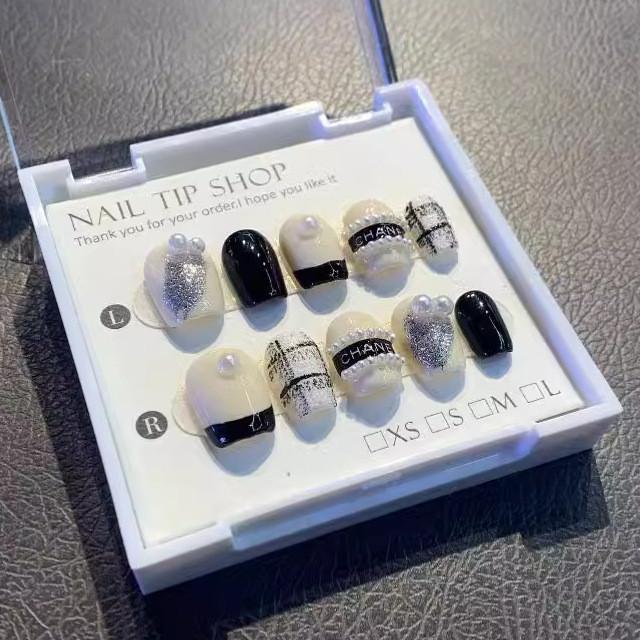 

Nail Handmade Wear Fashion Casual Simple Exquisite Classic Nail Patch Style L