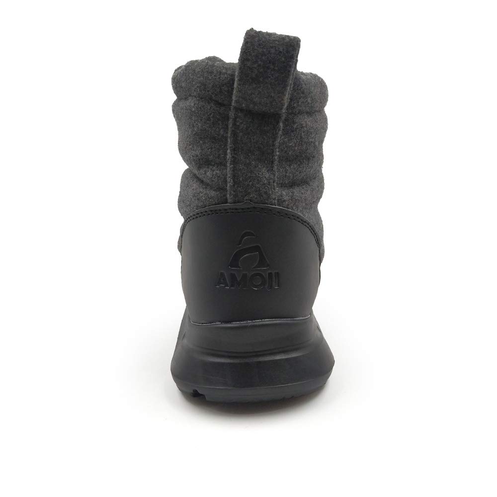 Amozi und Schnee Kurzer Winter Warm Boa und Flauschig Perfekt für Winter Schnee Lange Größe YF802 Herren Damen Stiefel, Stiefel, Stiefel, Wasserabweisend,