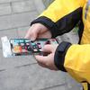 5PCS Outdoor Cycling Phone Bicycle Mount Bags Waterproof Transparent Cell Phone Touchscreen Protection Pouches