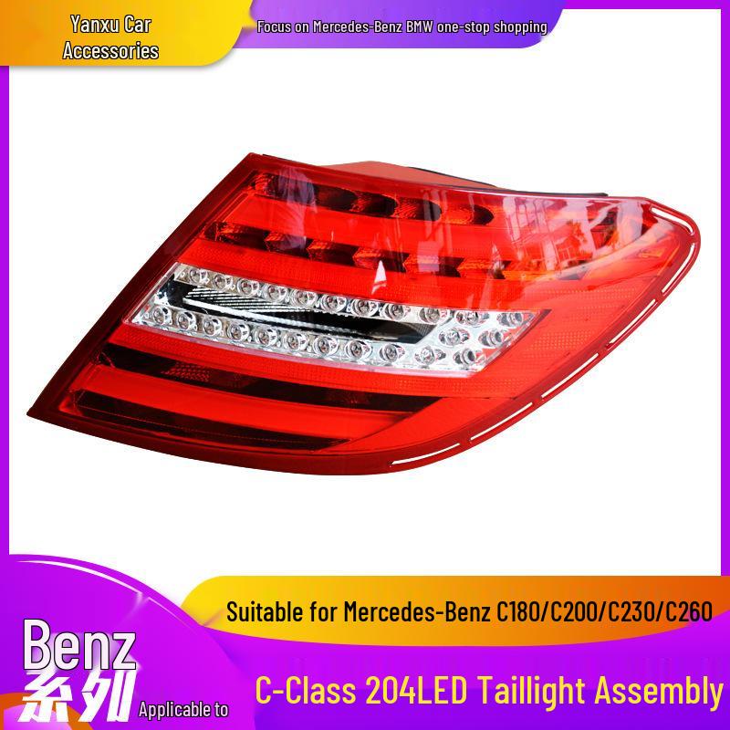 

Compatible LED Taillight Upgrade for Mercedes-Benz W204 (C200/C260/C300) Rear-End Collision Replacement New LED Taillight