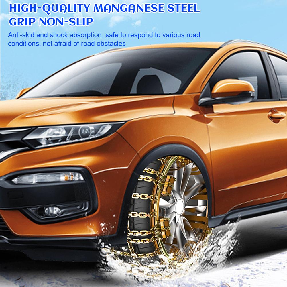 Snow Chains Car Anti Slip Tire Chains Anti Skid Tire Snow Chains for Car SUV Trucks